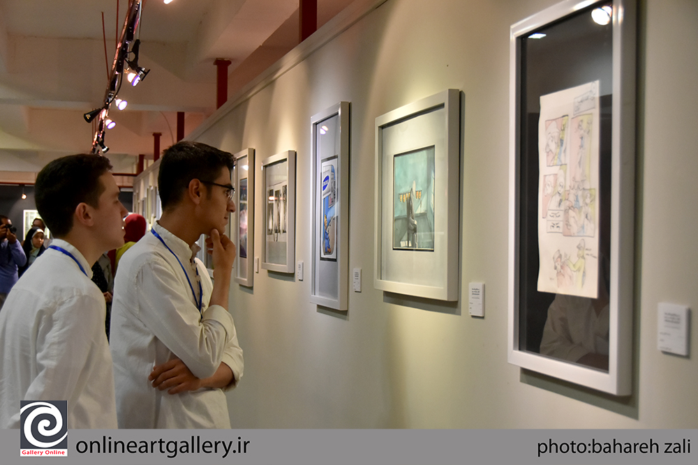 گزارش تصویری نمایشگاه سی و هفتمین جشنواره فرهنگی هنری دانش‌آموزان در موسسه صبا (بخش اول)